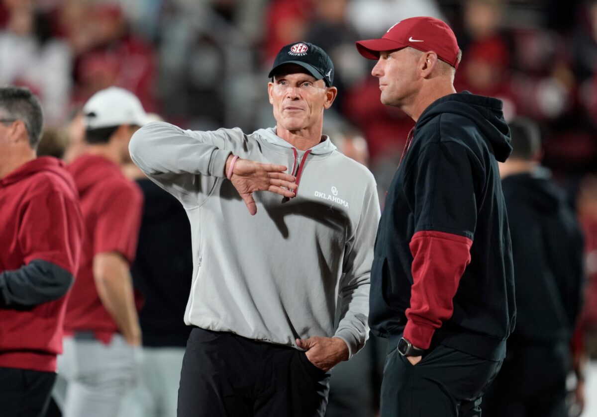 Brent Venables says Oklahoma ‘knocked Alabama out’ Saturday night