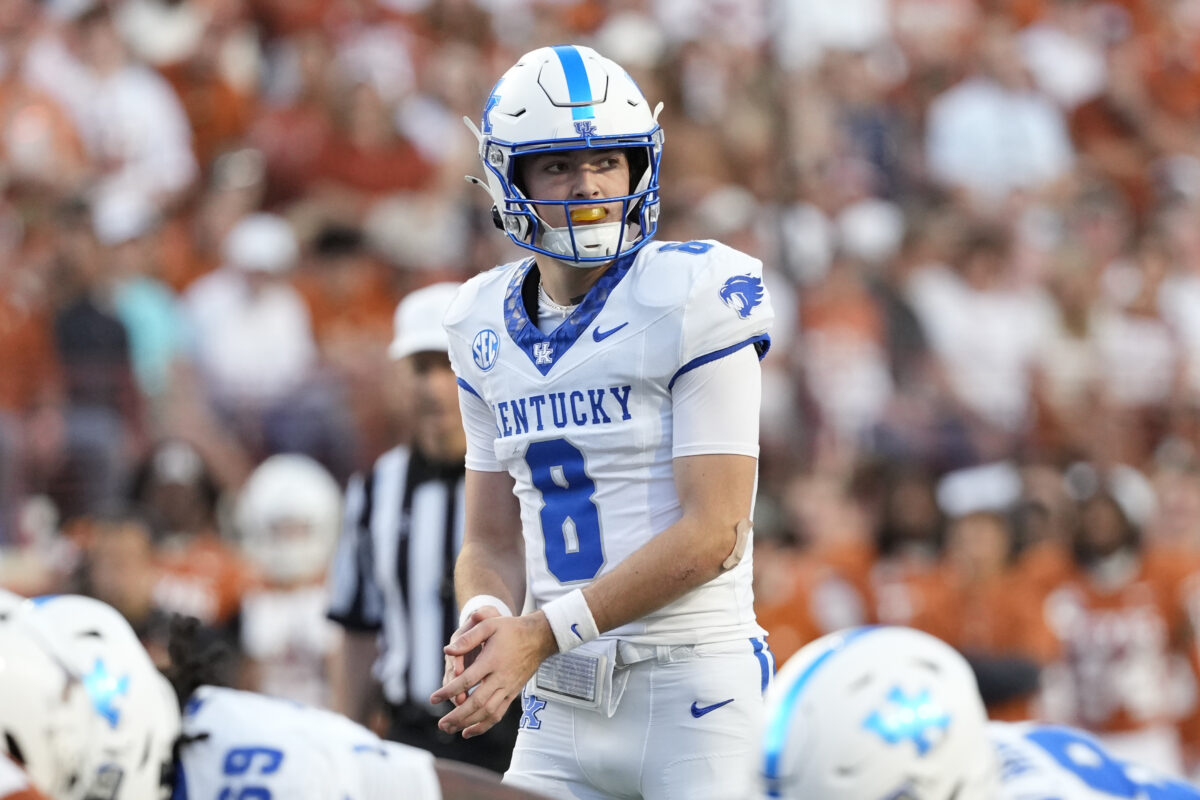 Should Cutter Boley start at quarterback for Kentucky vs Louisville?