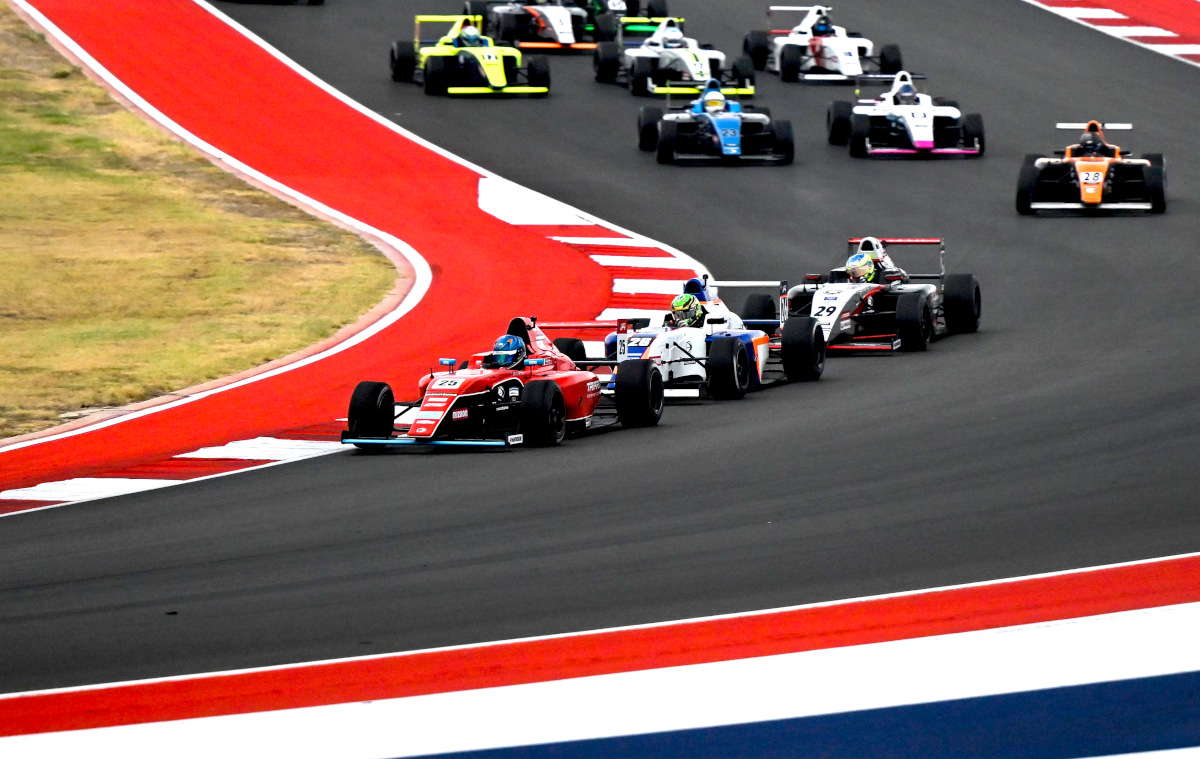 Van’t Pad Bosch goes from last to first to win JS F4 at COTA