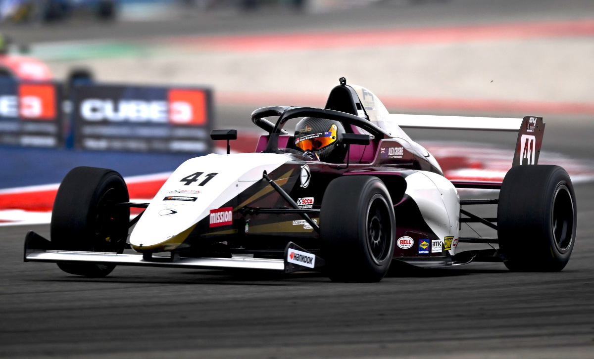 Crosbie wins F4 US at COTA, Quimby crowned champion