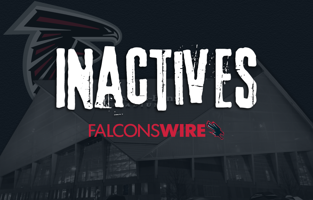 Falcons list inactives: Rookie to make NFL debut vs. Broncos