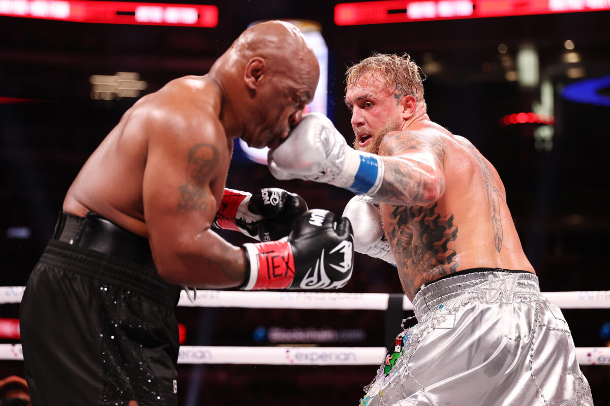 Francis Ngannou reacts to Jake Paul’s win over Mike Tyson: ‘That sight just hurt me’