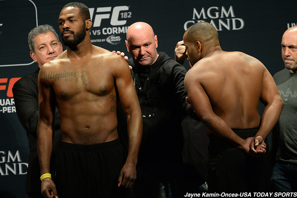 UFC champ Jon Jones would love to ‘bury the hatchet’ with Daniel Cormier