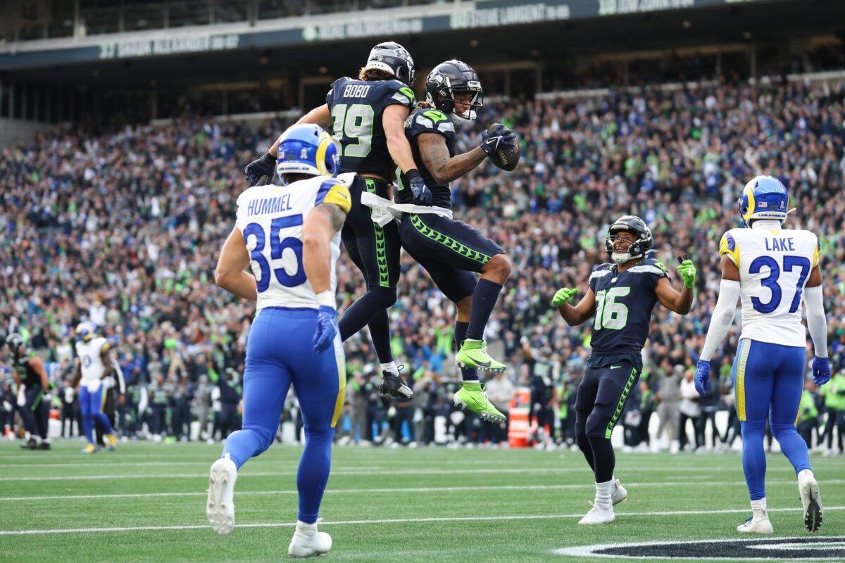 Seahawks WR Jaxon Smith-Njigba posted career-highs in Week 9 loss to Rams