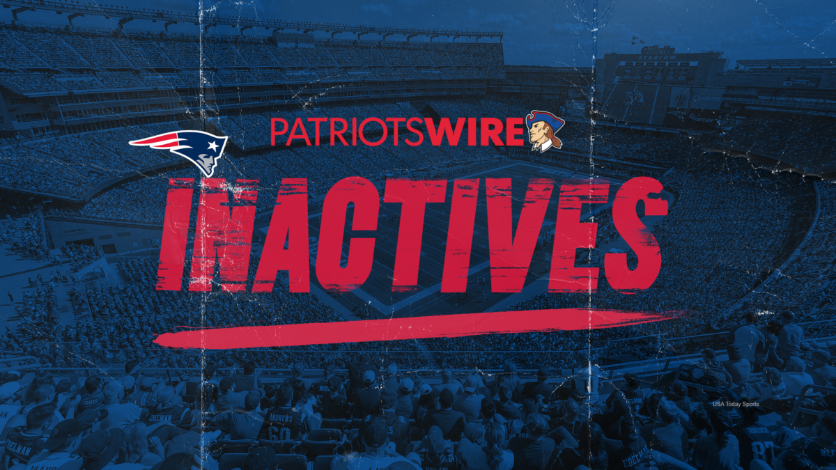 Patriots vs. Titans inactives: QB Drake Maye IN, QB Will Levis OUT