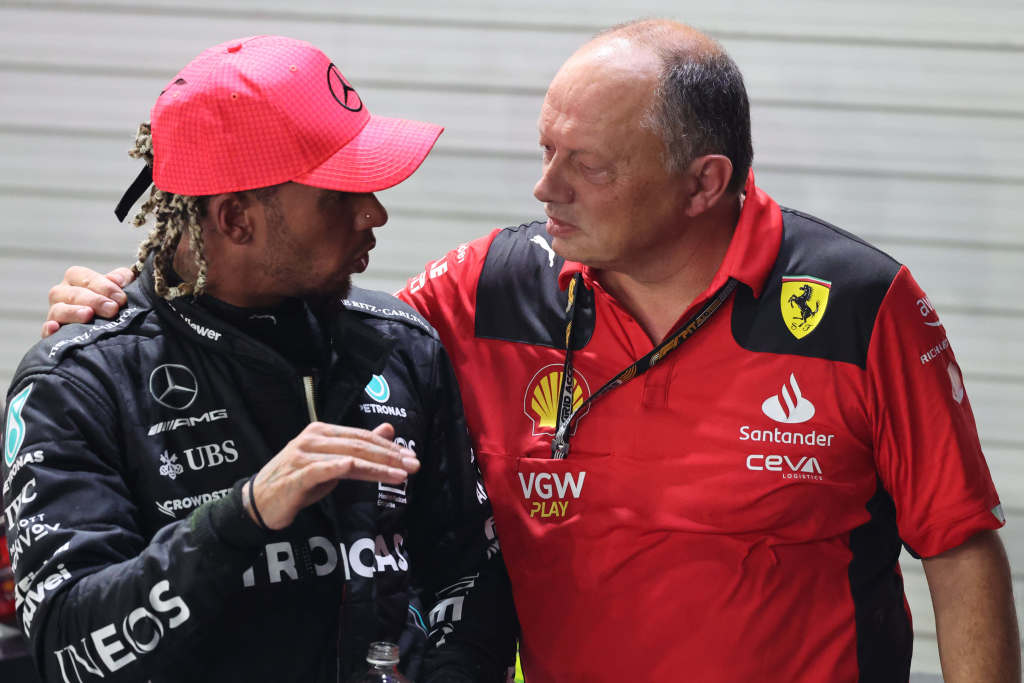 Vasseur not bothered by Hamilton’s recent dip in form