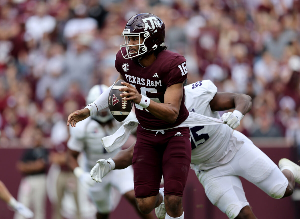 Texas A&M junior quarterback has entered the transfer portal