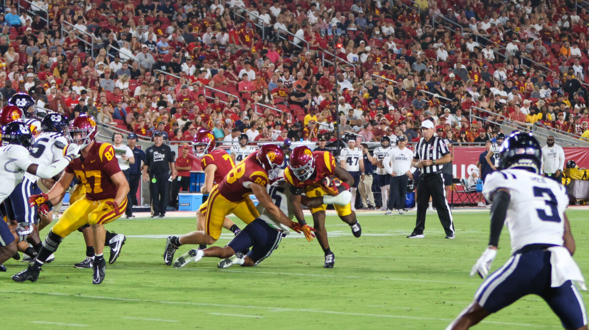 USC freshmen running backs answer the call in Las Vegas Bowl