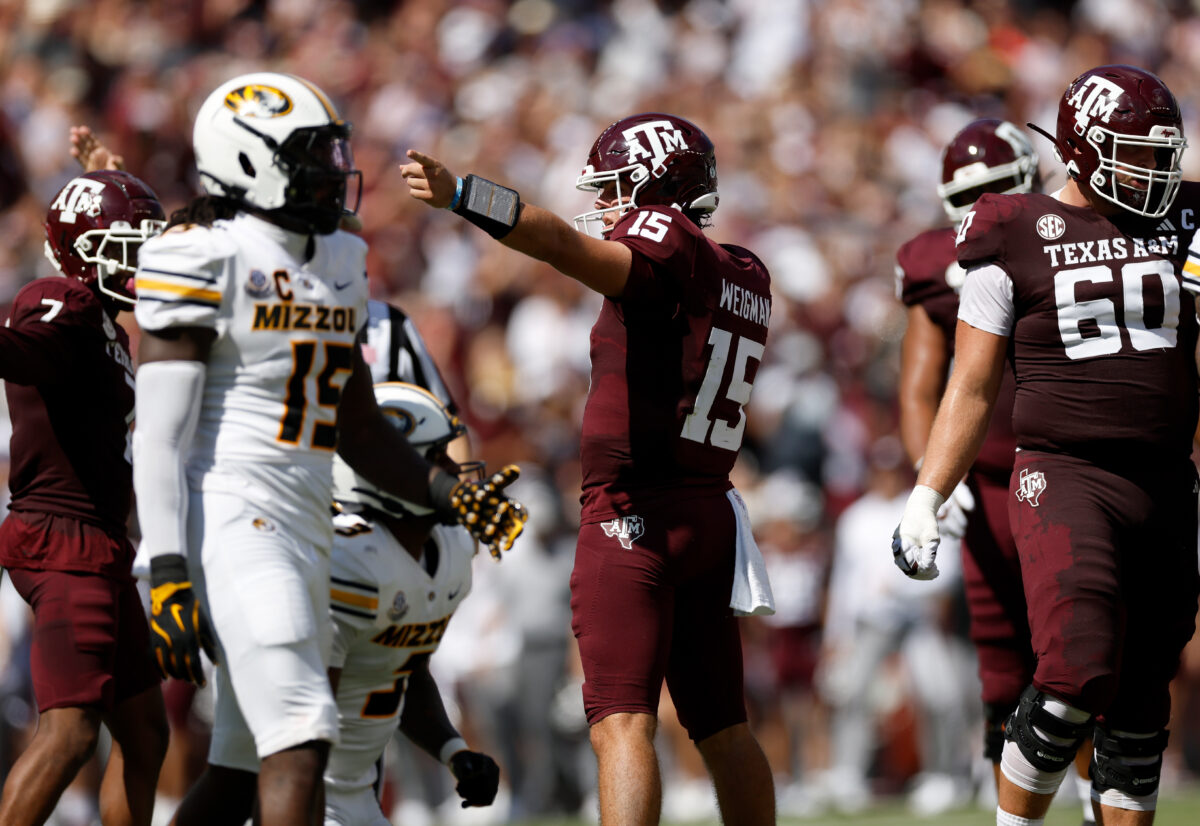 QB Conner Weigman sends final farewell to Texas A&M after entering the transfer portal