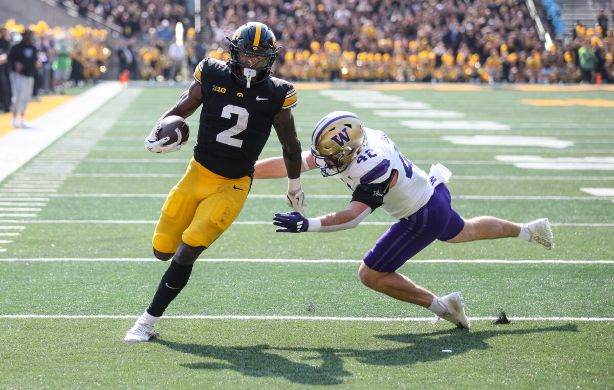 Three Iowa football players named Sporting News All-Americans