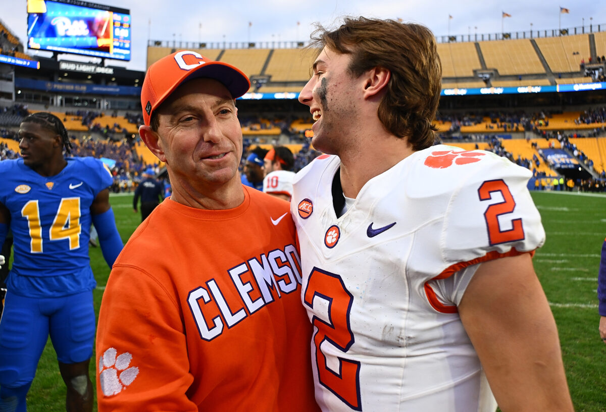 Clemson ranks behind SMU in latest US LBM Coaches Poll after ACC Championship win