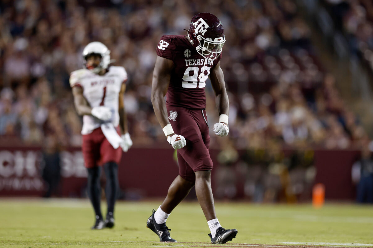 Texas A&M junior defensive lineman will enter the transfer portal