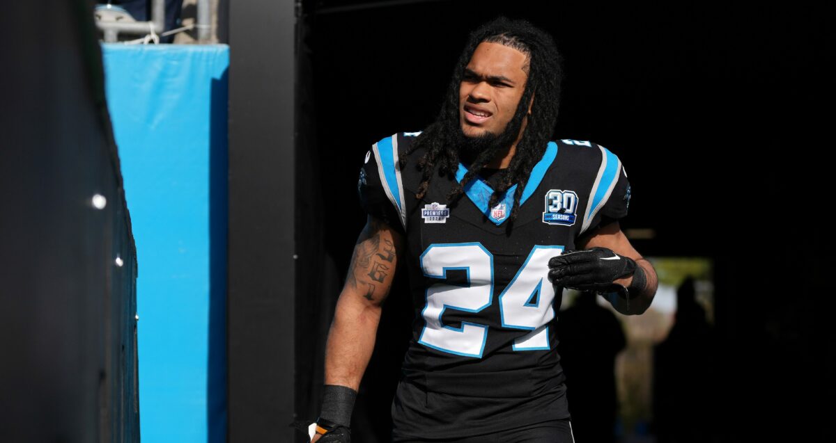 Panthers RB Chuba Hubbard on Jonathon Brooks’ injury: ‘This will only make him better’