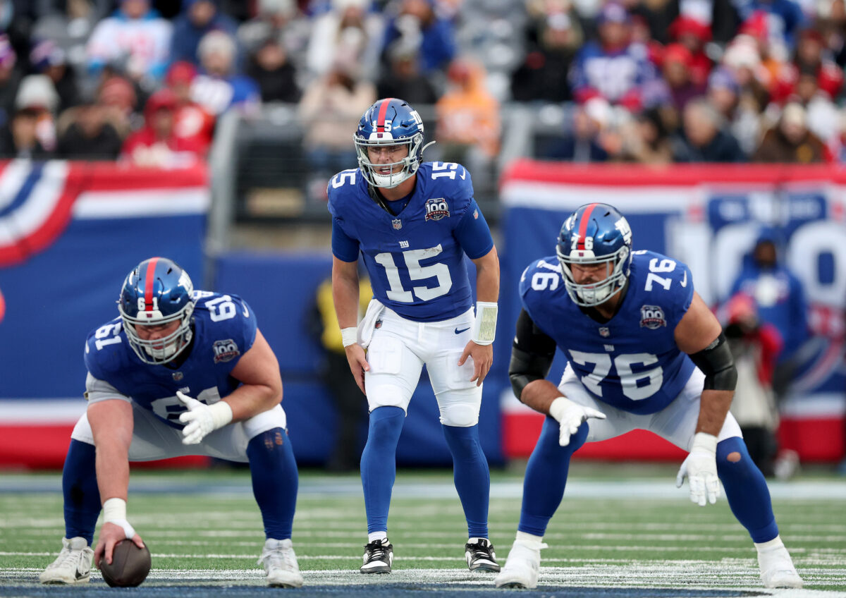 Giants rule out three key contributors for game vs. Ravens in Week 15