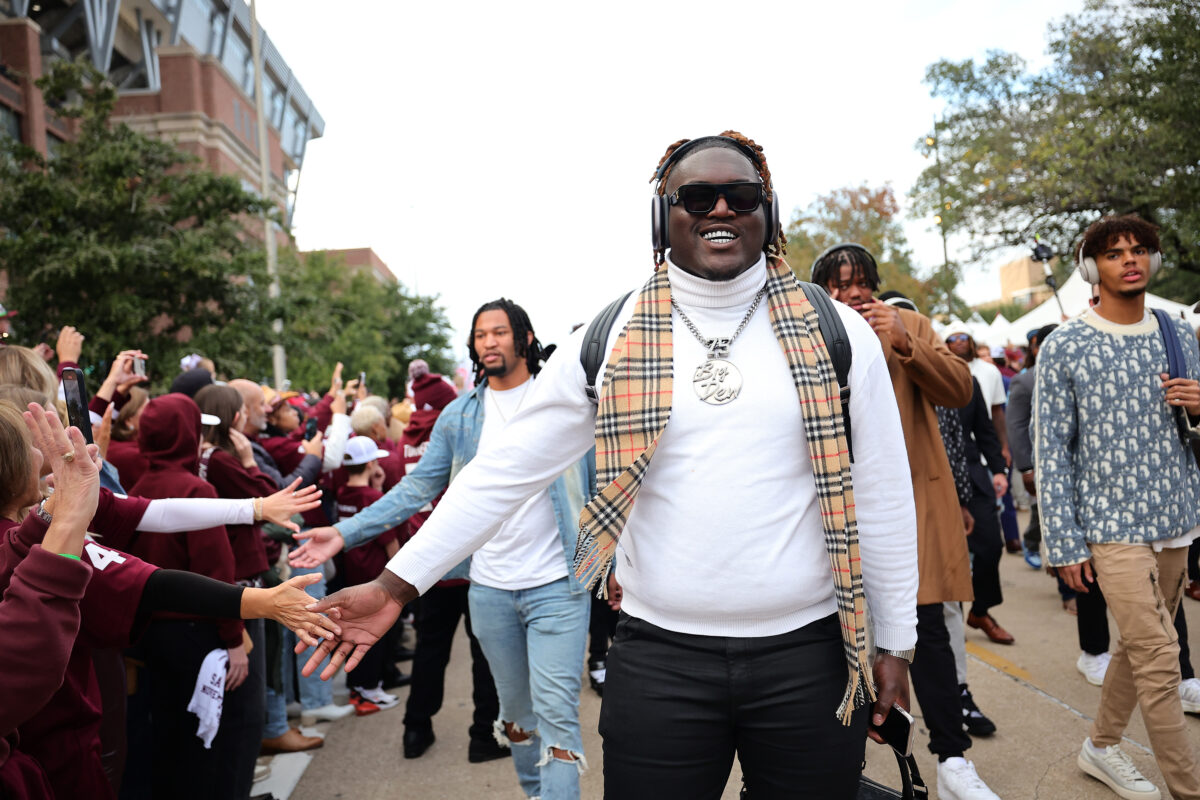 Texas A&M junior offensive lineman has entered the transfer portal