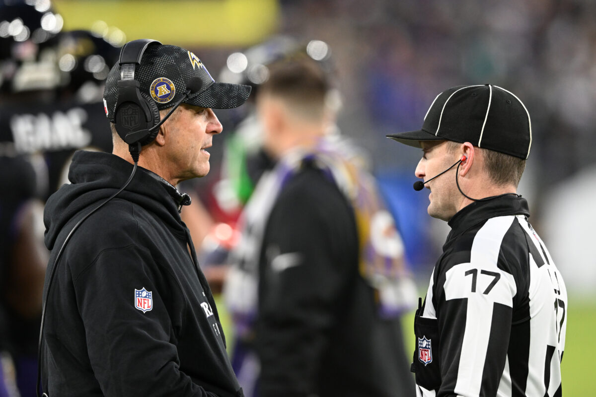 Ravens HC John Harbaugh praises defensive performance vs. Eagles in Week 13