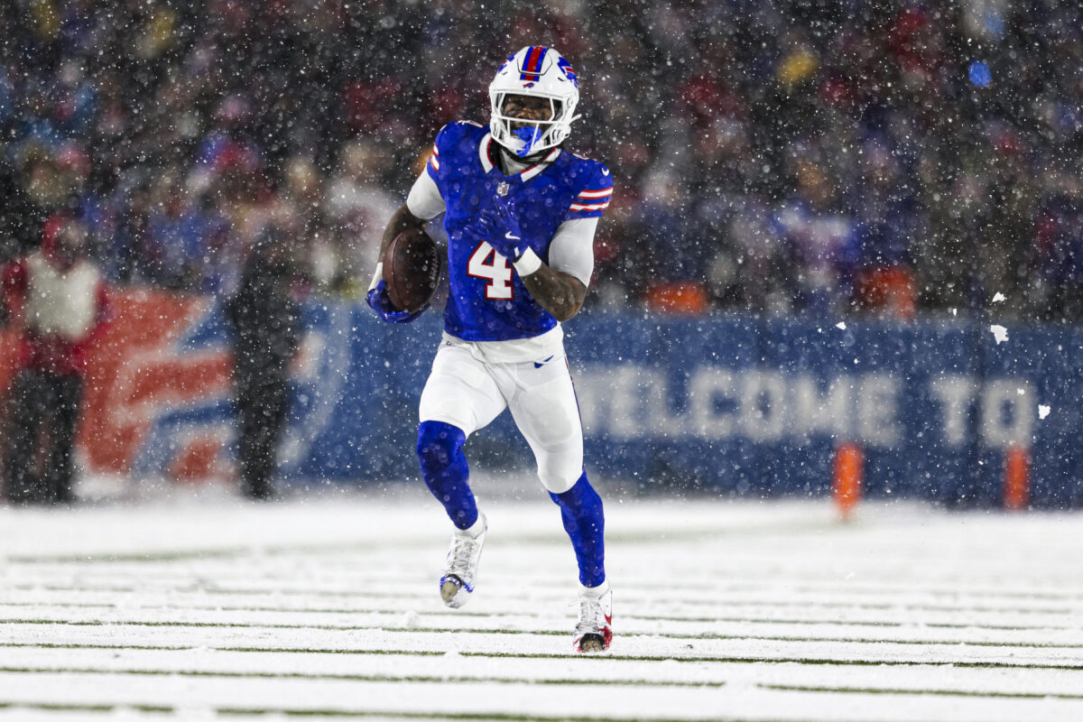 NFL puts Bills RB James Cook on social media header