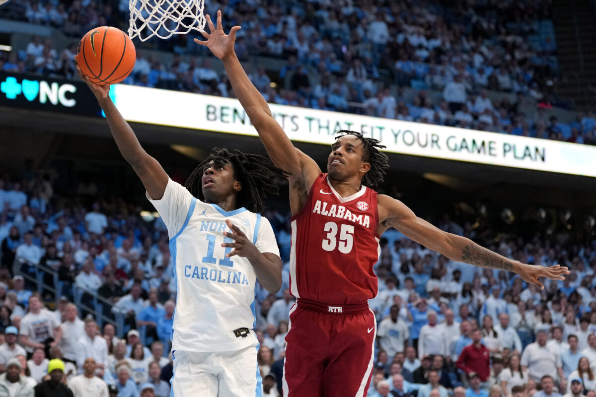 Ian Jackson’s breakout game a rare bright spot for UNC in big loss to Alabama