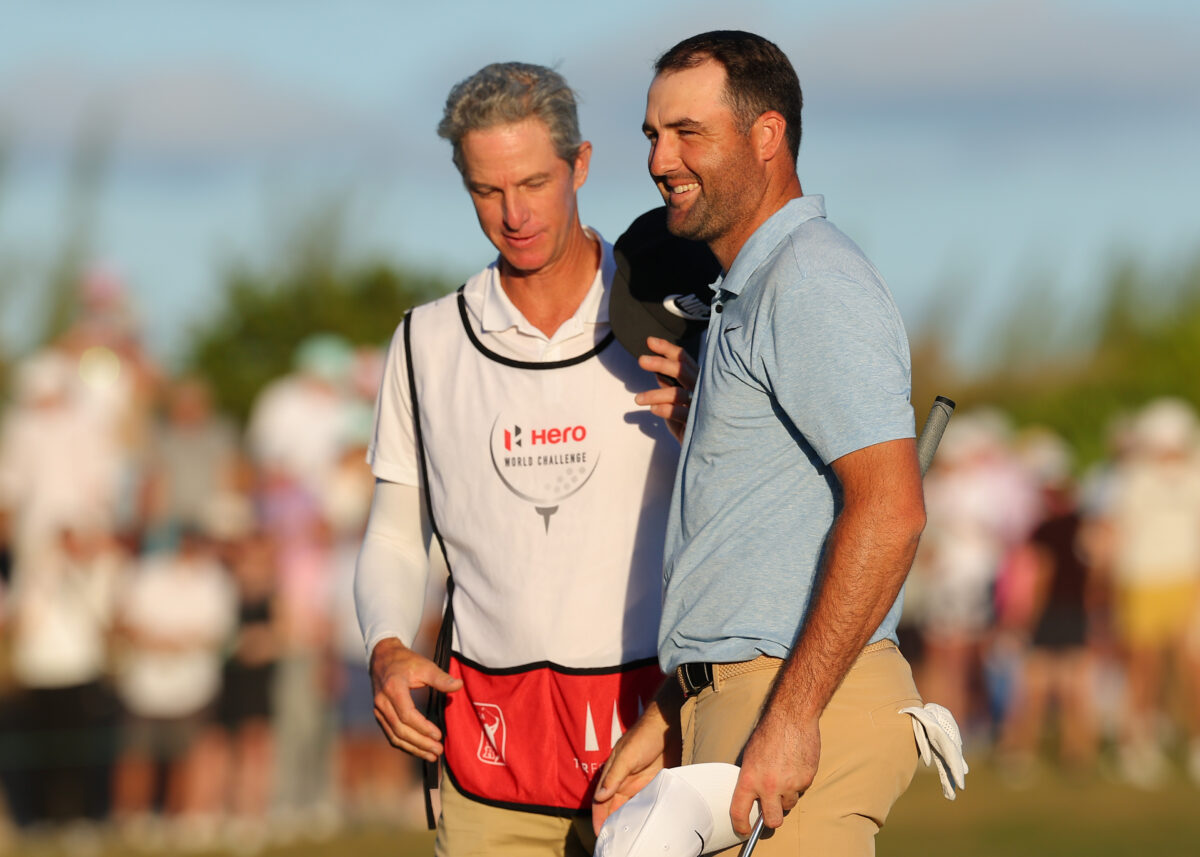 How much money did Scottie Scheffler’s caddie Ted Scott make in 2024?