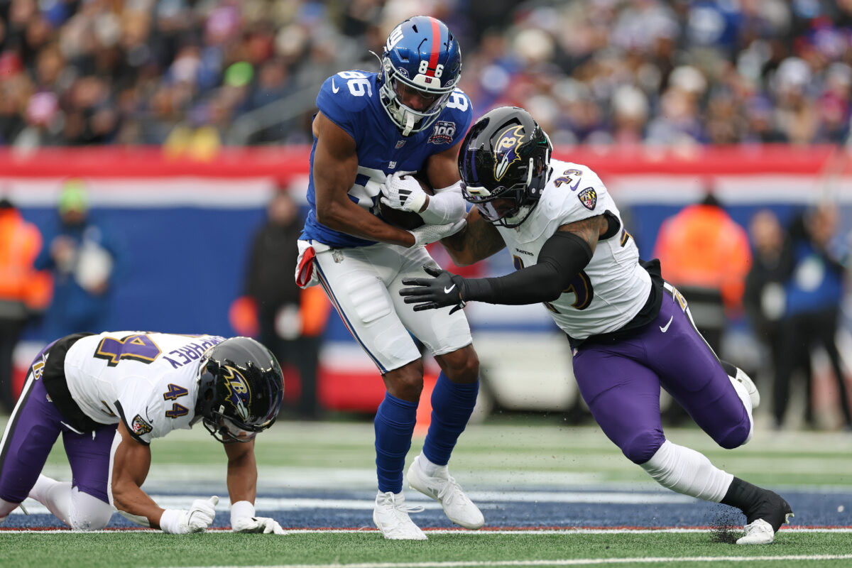 Giants’ Darius Slayton doesn’t anticipate a regime change