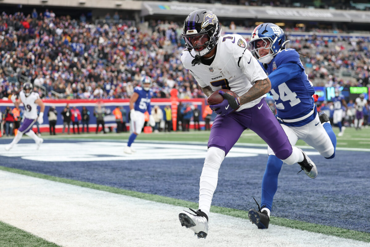 Ravens WR Rashod Bateman is finally having his ‘breakout’ season