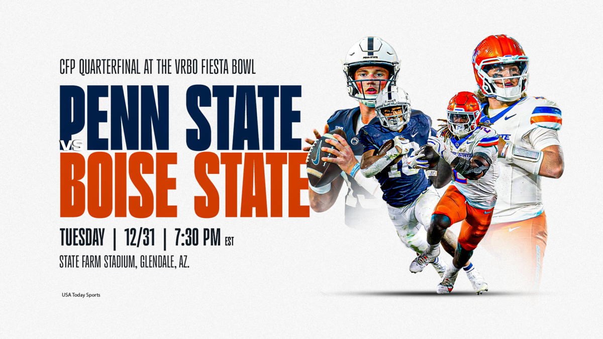 What time is Penn State vs. Boise State kickoff? CFP quarterfinal game info