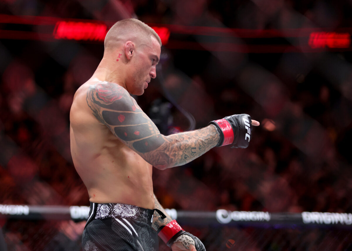 UFC star Dustin Poirier makes pick for 2024 Knockout of the Year