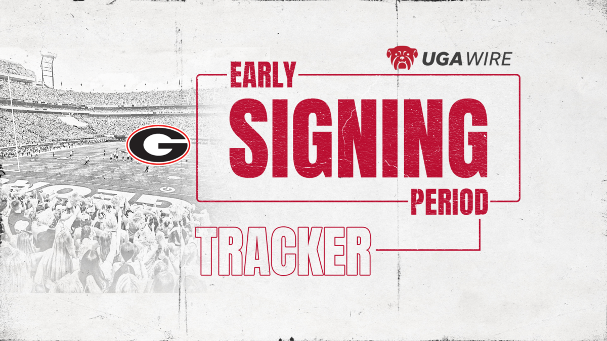 Georgia Bulldogs early signing period tracker