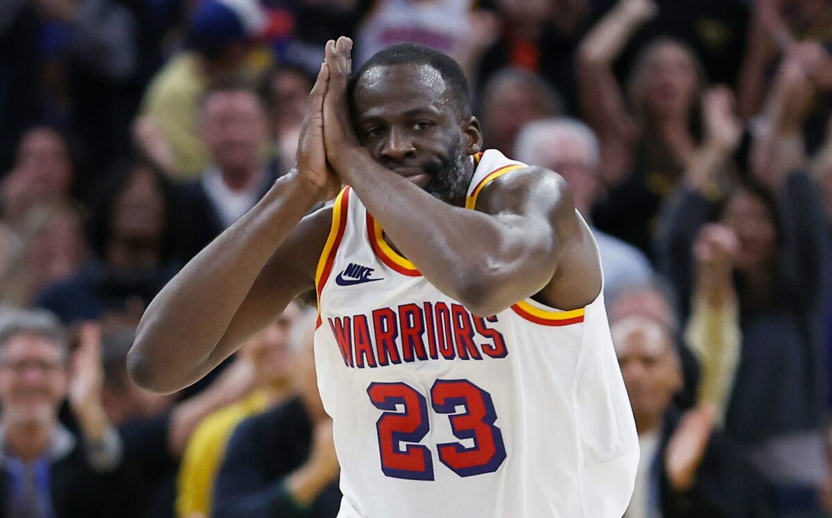 Draymond Green joyfully taunted Rudy Gobert with a petty ‘night-night’ all the way down the floor