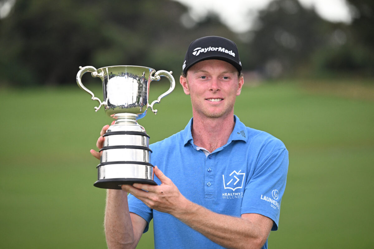 Ryggs Johnston wins ISPS Handa Australian Open in second DP World Tour start