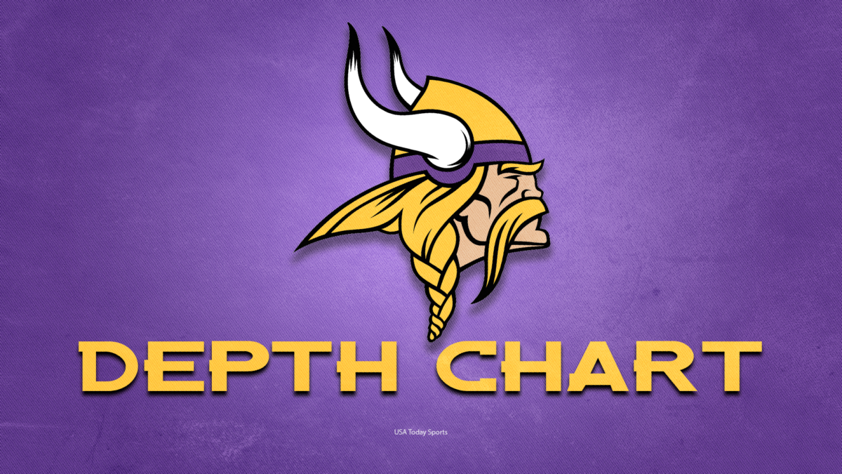 Vikings depth chart heading into Week 14 against the Falcons