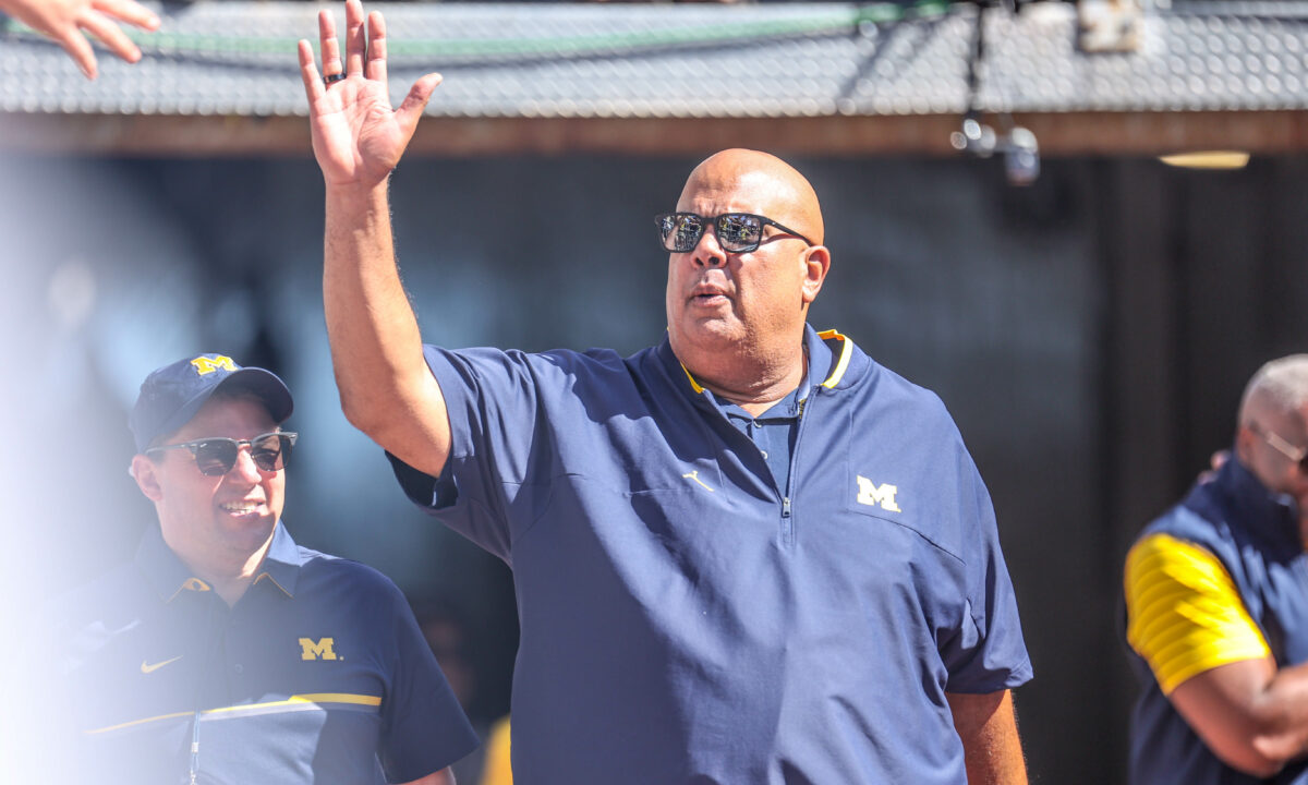 Official: U-M extends AD Warde Manuel five years