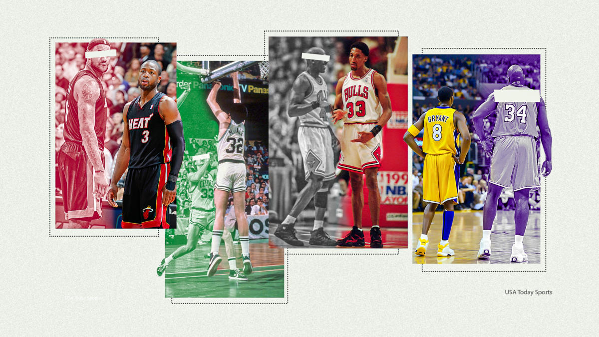 Ranking the best No. 2 guys in NBA history