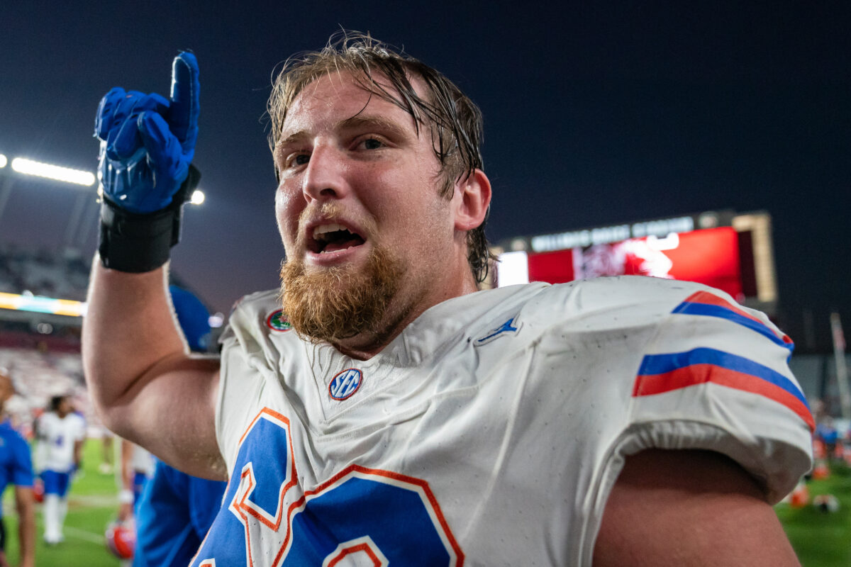 Florida C Jake Slaughter named to AP All-America First Team