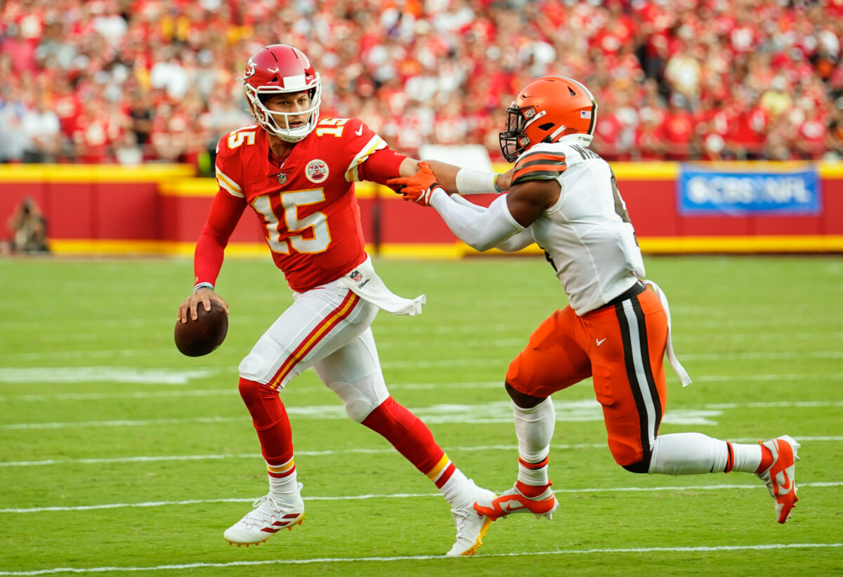 Chiefs QB Patrick Mahomes reveals ankle status after victory over Browns: ‘Tried to bounce back’