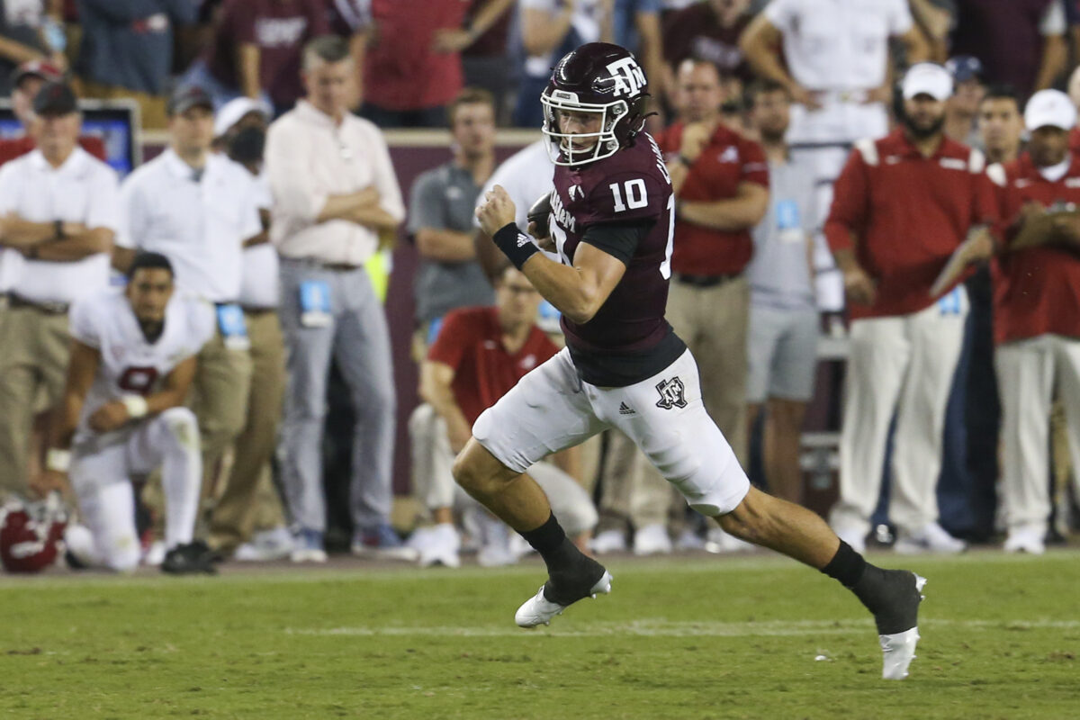 Former Texas A&M QB Zach Calzada reflects on his college career as it comes to an end