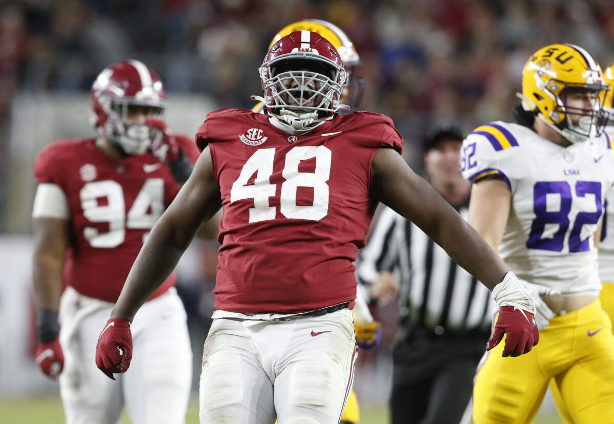 Washington Commanders waive former Alabama DL Phidarian Mathis