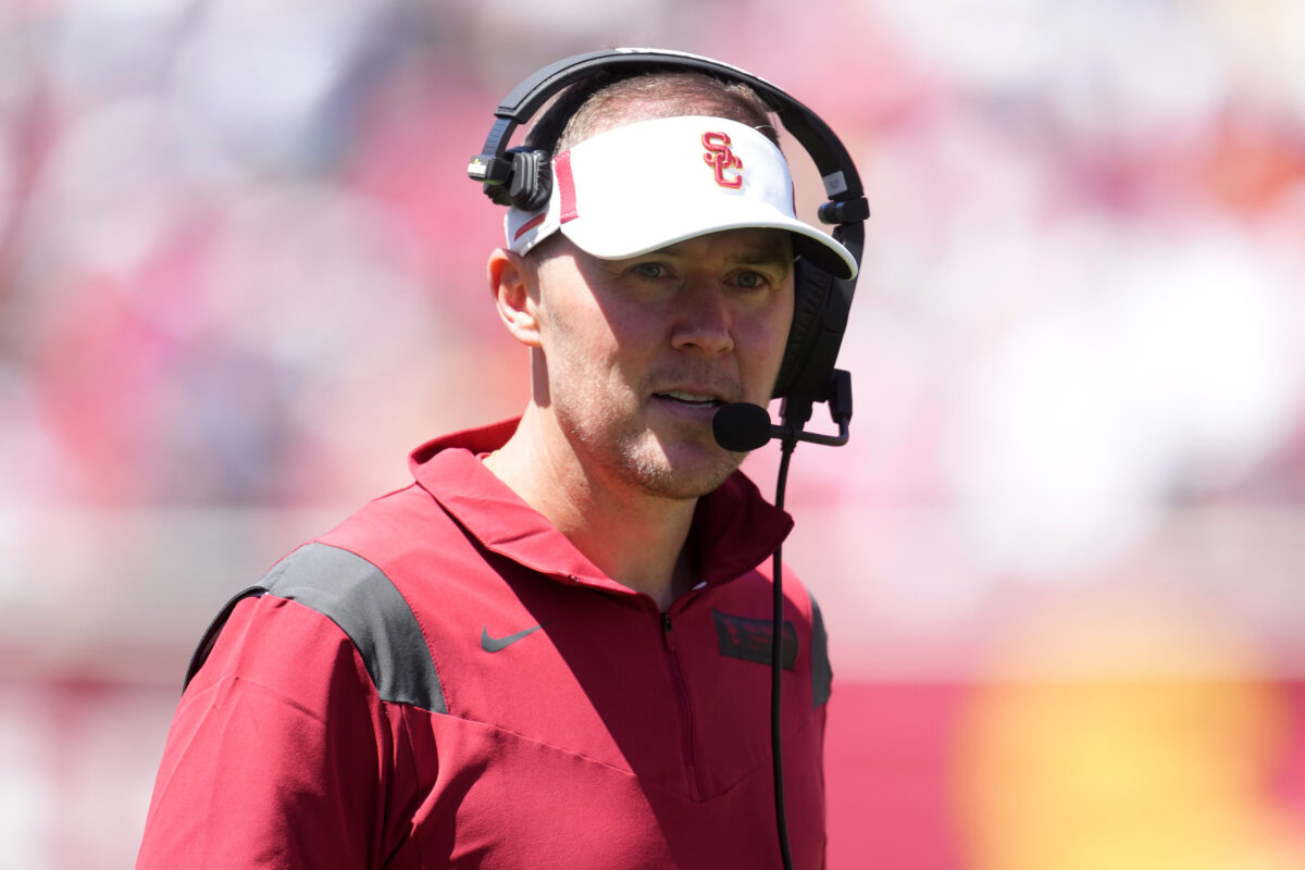 Coach Lincoln Riley addresses USC players transferring before bowl game versus Texas A&M