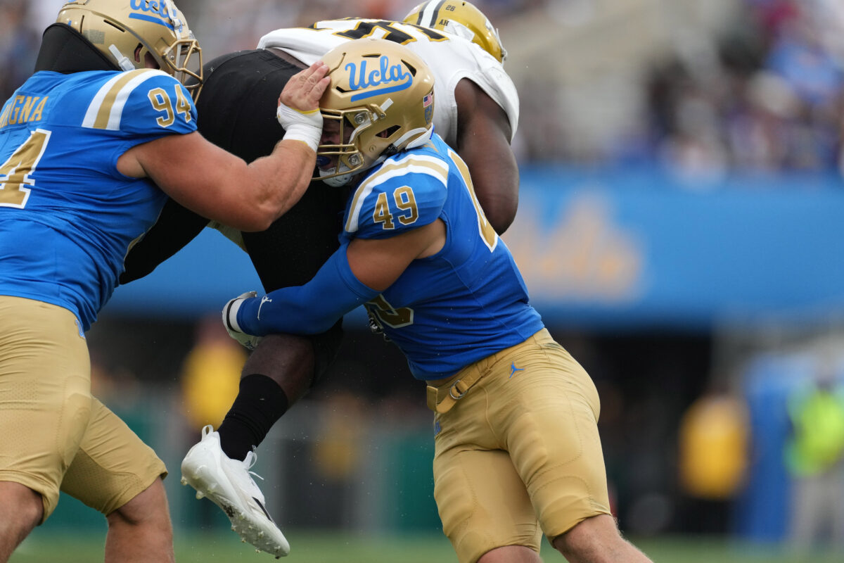 Bruins linebacker wins UCLA Athletics’ Student-Athlete of the week