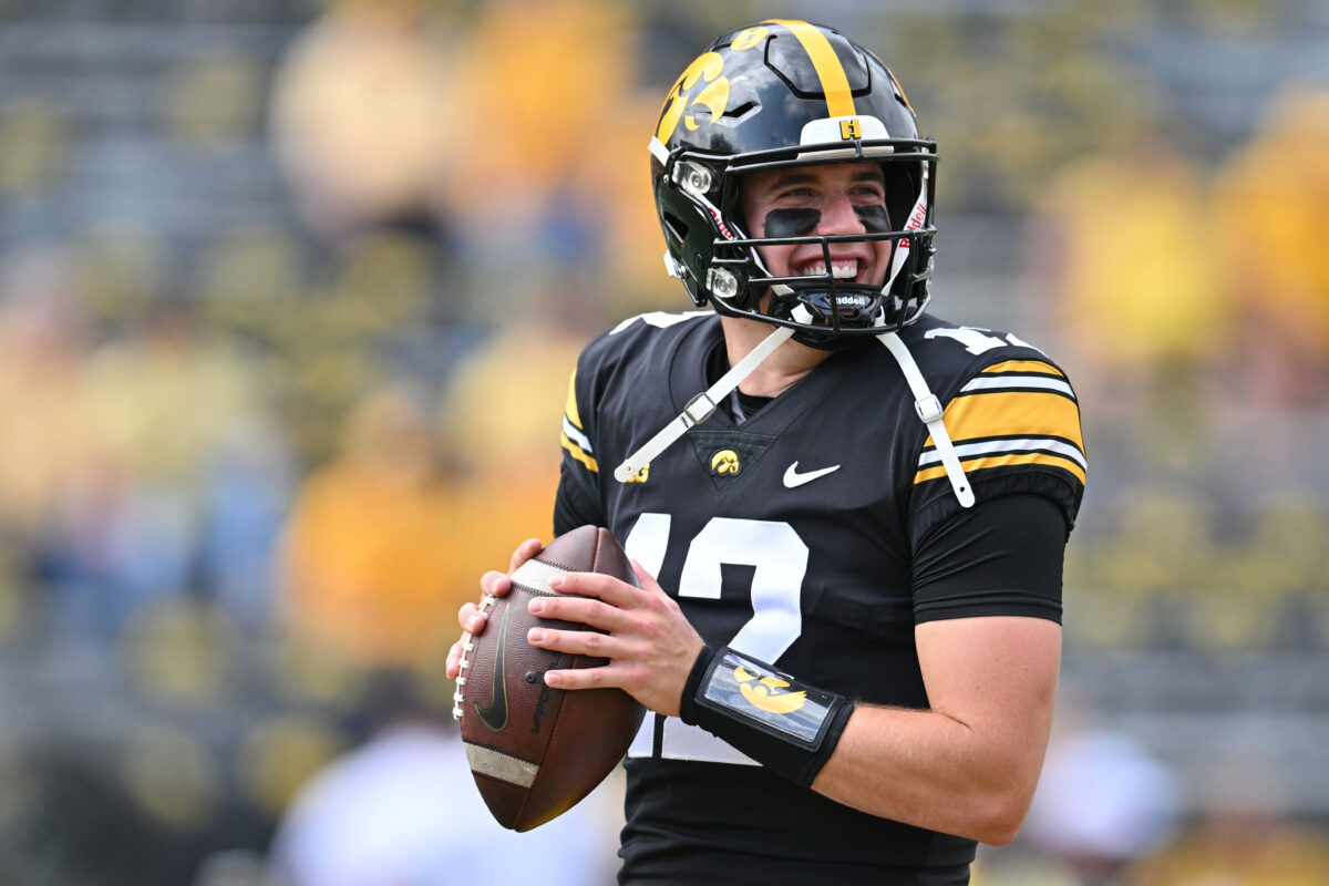 Iowa QB Cade McNamara announces entrance into transfer portal