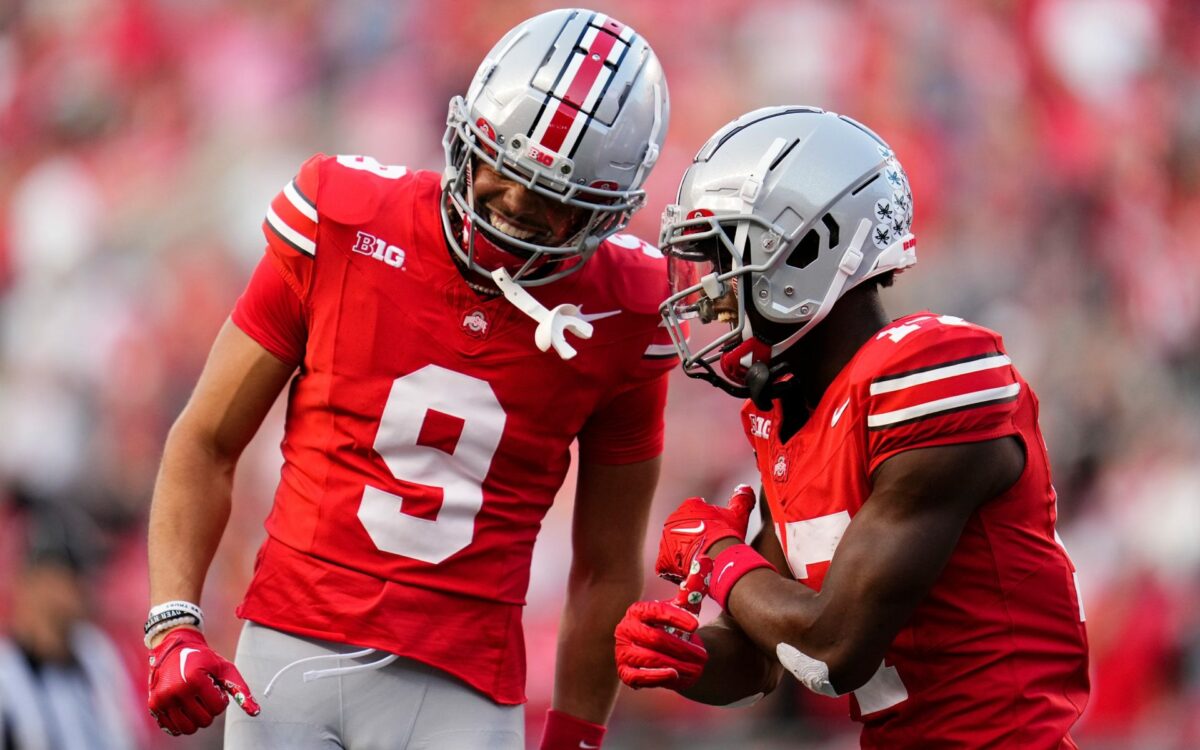 Ohio State wide receiver transfer makes shocking commitment to Big Ten foe