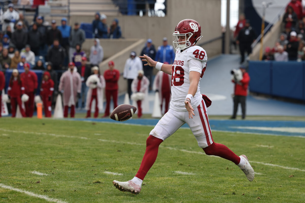 Oklahoma Sooners add Punter via transfer portal