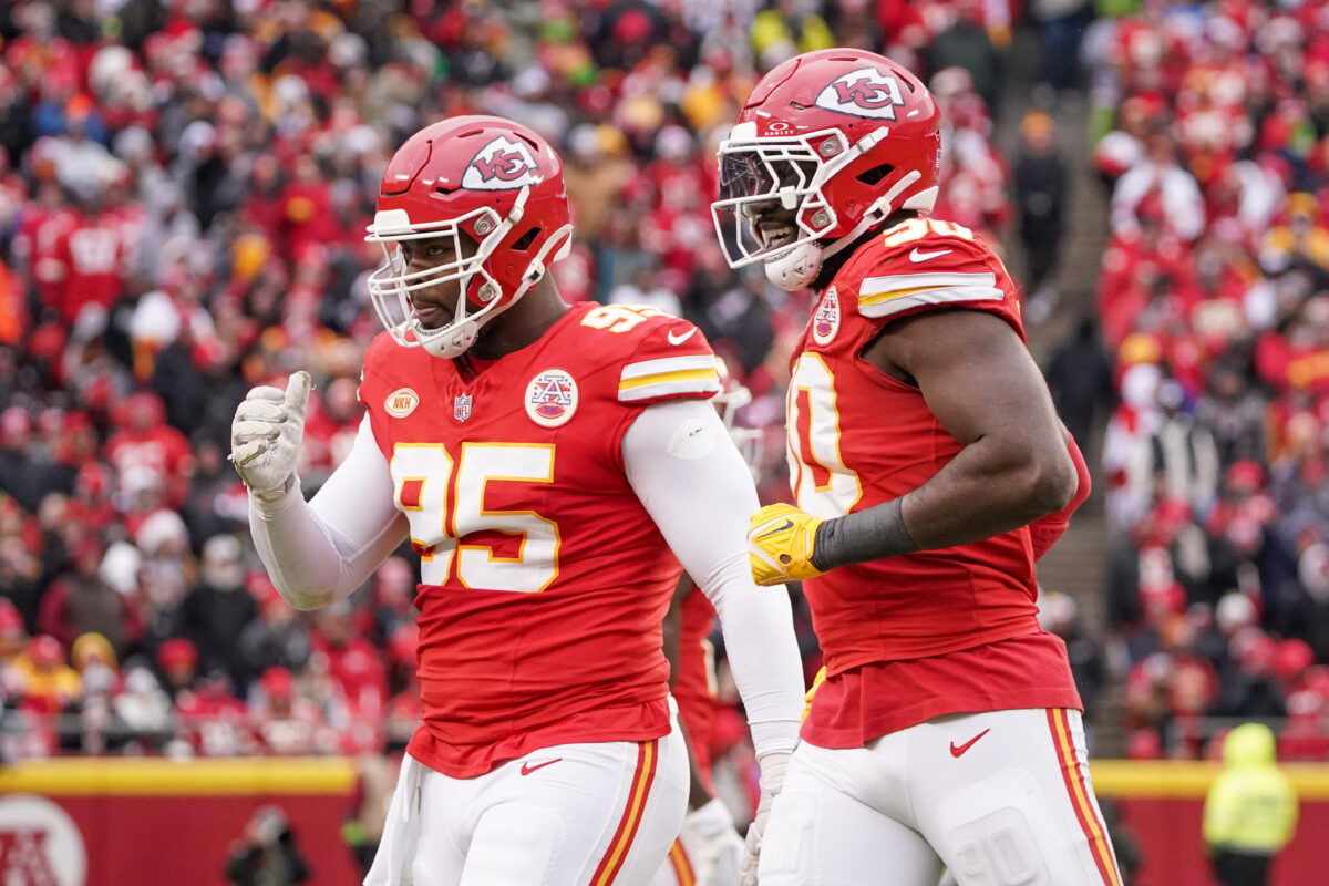 Chiefs DT Chris Jones comments on Charles Omenihu’s Week 13 return: ‘It was good to get him back’