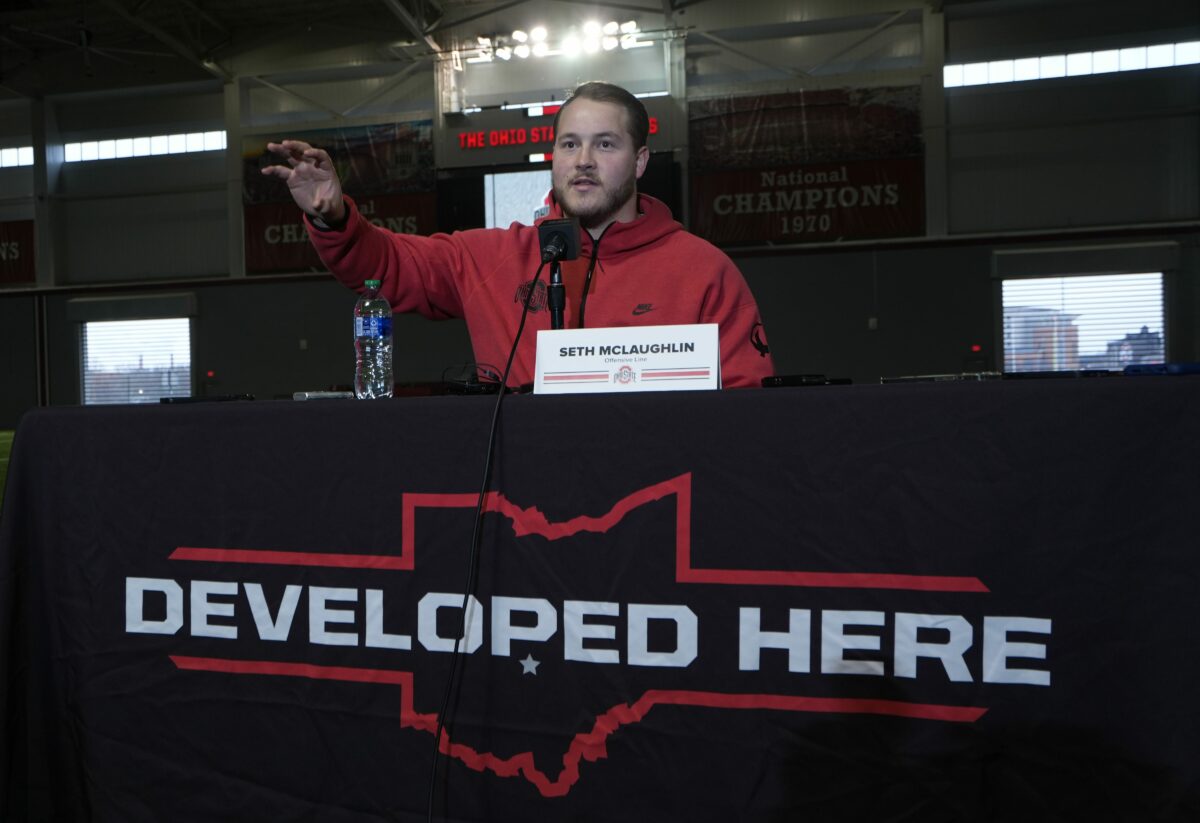 Ohio State center Seth McLaughlin named Rimington Award winner