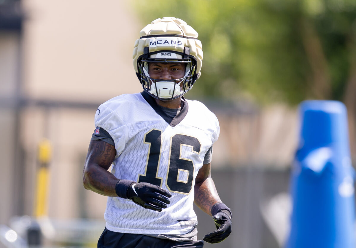 Rookie Saints draft pick suffered injury setback