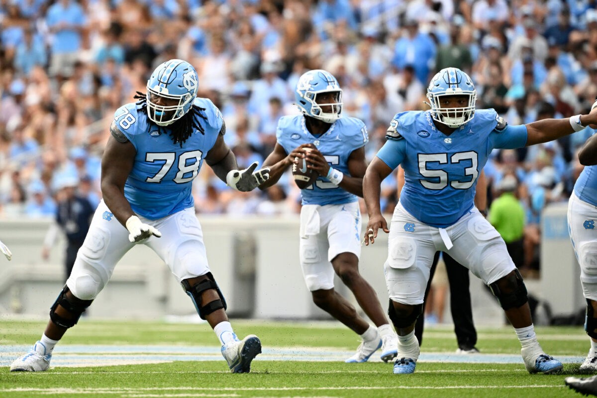 UNC starting offensive lineman makes last-minute decision to opt out of Fenway Bowl