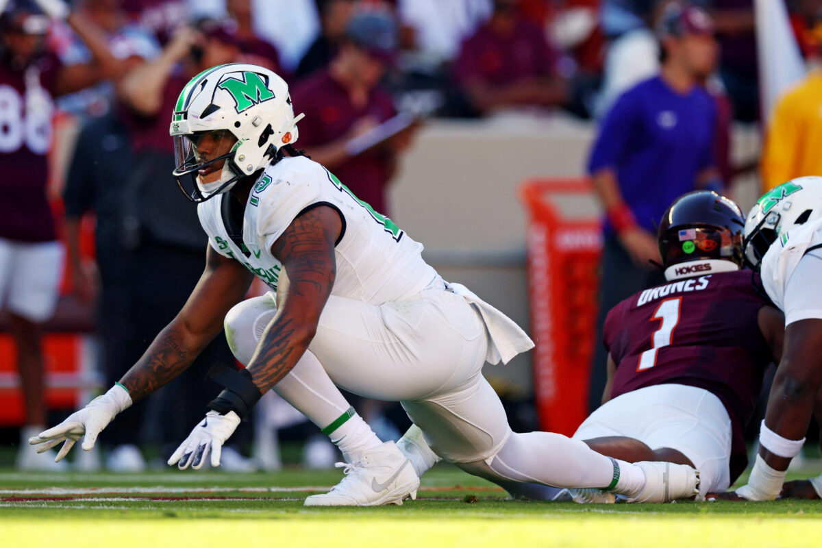 Marshall star Mike Green declares for the 2025 NFL Draft