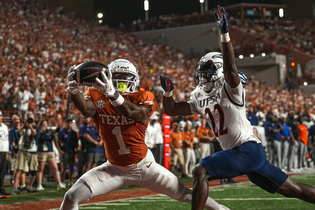 Former Texas Longhorns 5-star WR heads to Big Ten through the Transfer Portal