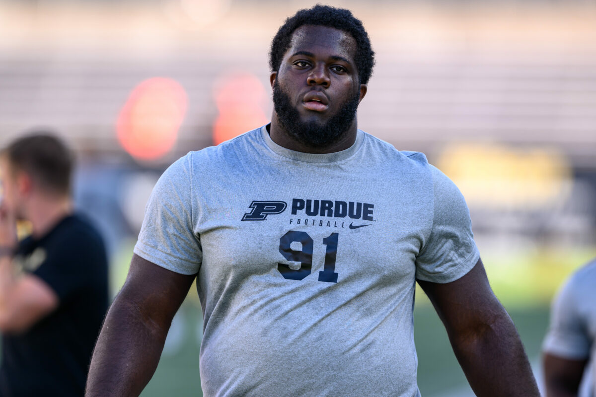 Texas hopes transfer portal signee Cole Brevard of Purdue makes instant impact at DT