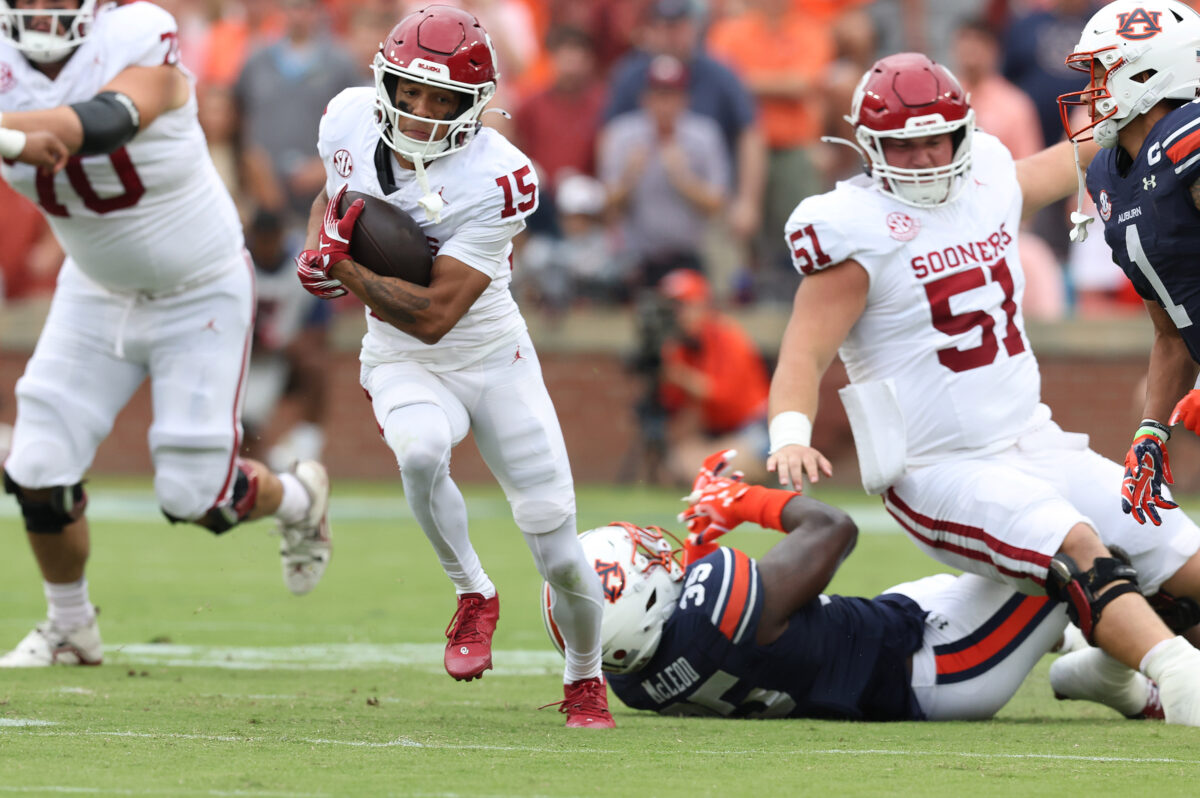 Former Oklahoma Sooners wide recevier transferring to Mississippi State